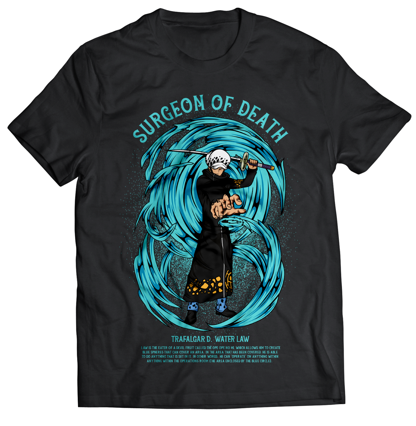 Playera One Piece Law
